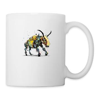 Kozi le taureau - Mug blanc - blanc - Droite