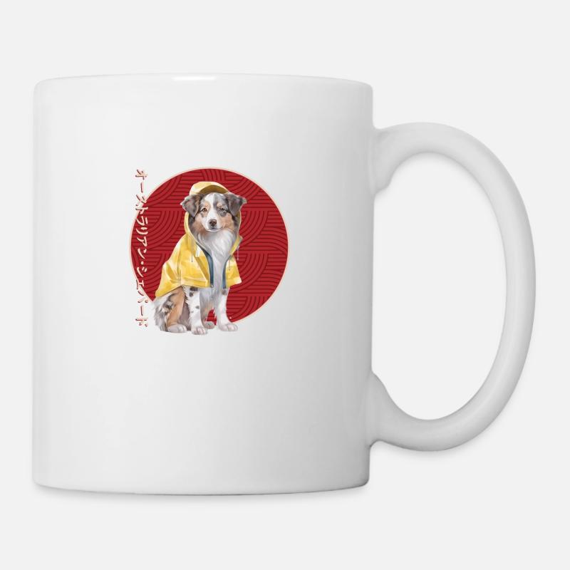 Berger australien japonais imperméable - Mug blanc - blanc