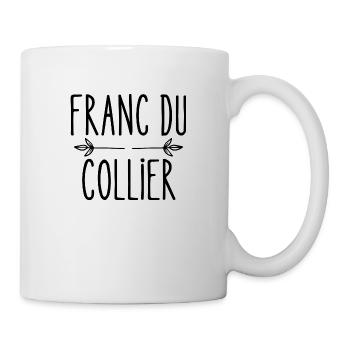 franc du collier - Mug blanc - blanc - Droite