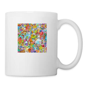 Kids Drawing - Tasse - Weiß - Rechts