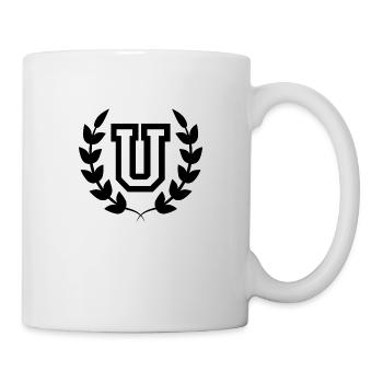 Letter u sport - Mug - white - Right