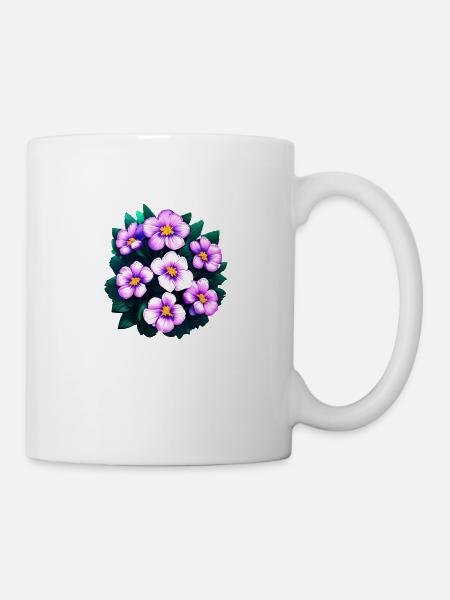 Blume Garten Geschenk Hobbygärtner Blumen Gärtner - Tasse - Weiß