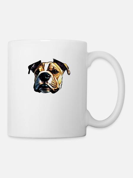Staffordshire bull terrier - Mug - white