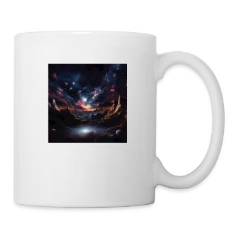 Raum - Tasse - Weiß - Rechts