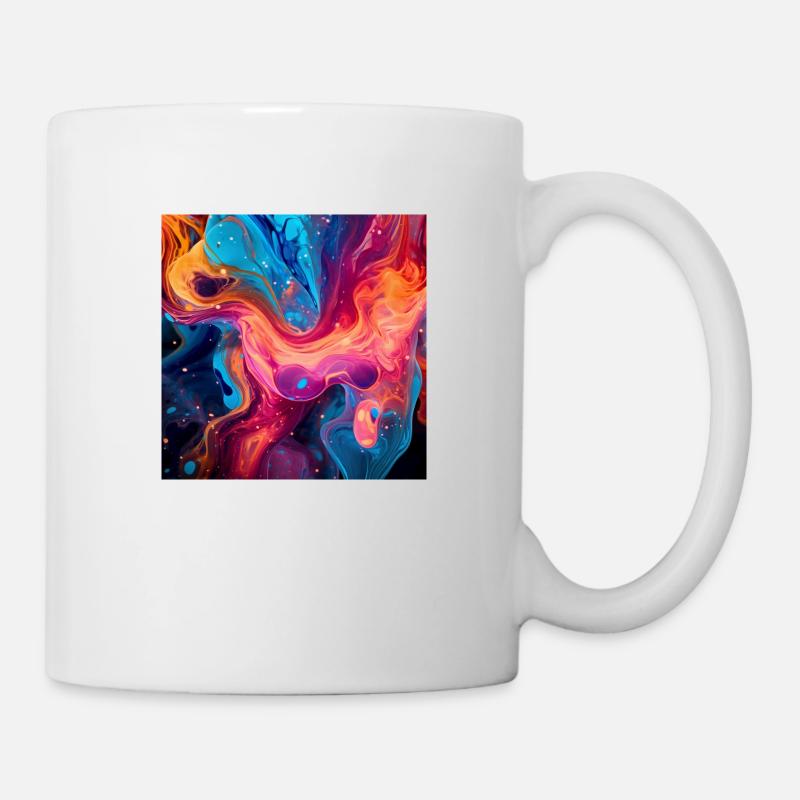 Fluid Art - Mug blanc - blanc