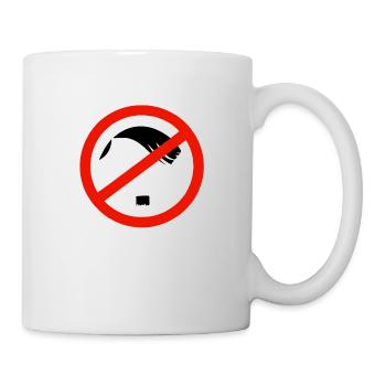 Kein Platz für Menschenfeinde - Tasse - Weiß - Rechts