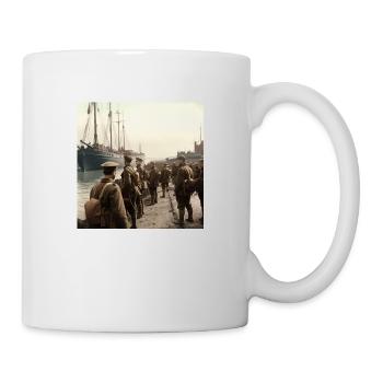 Soldat des 2. Weltkrieges - Tasse - Weiß - Rechts