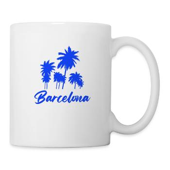 Barcelone - Mug blanc - blanc - Droite