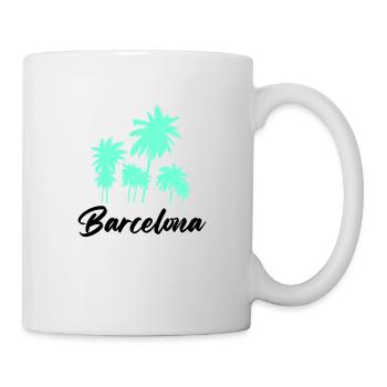 Barcelone - Mug blanc - blanc - Droite