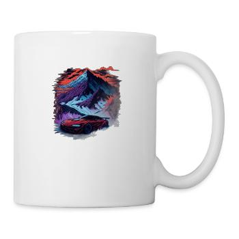 Sports Car Drift - Mug - white - Right
