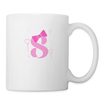 8th birthday girl - Mug - white - Right