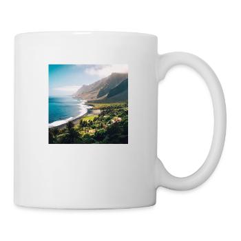Tropical Island - Mug - white - Right