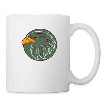 logo Aigle - Mug blanc - blanc - Droite