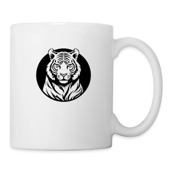 Tigre Big Cat - Mug blanc - blanc - Droite