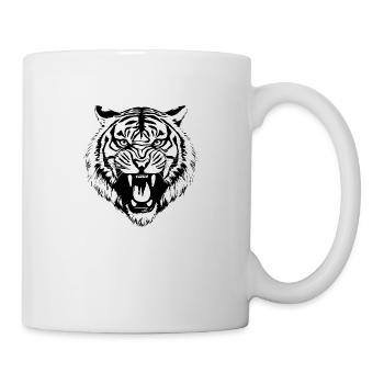 Tigre Big Cat - Mug blanc - blanc - Droite