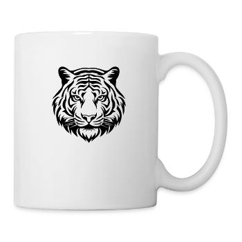 Tiger Big Cat - Mug - white - Right