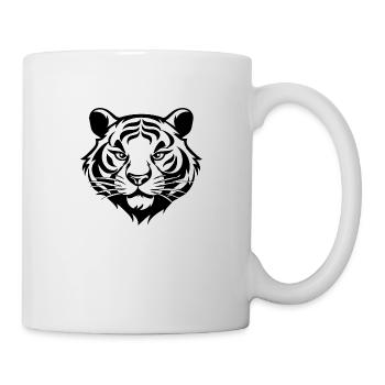 Tigre Big Cat - Mug blanc - blanc - Droite