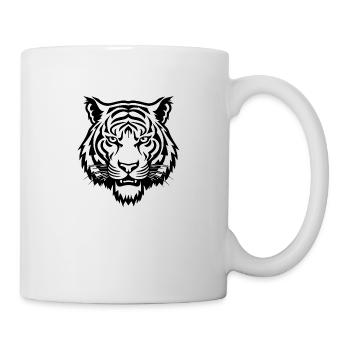 Tigre Big Cat - Mug blanc - blanc - Droite