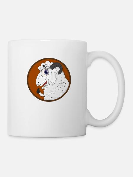 Schaf Schäfer Schafe Schafliebhaber - Tasse - Weiß