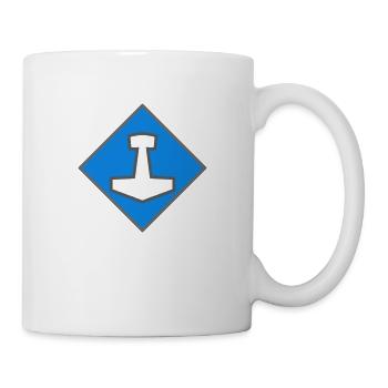 Mjölnir - Mug blanc - blanc - Droite