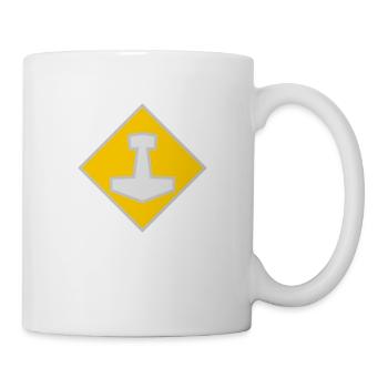 Mjölnir - Mug blanc - blanc - Droite