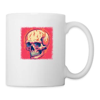 gift idea birthday present idea human skeleton - Mug - white - Right