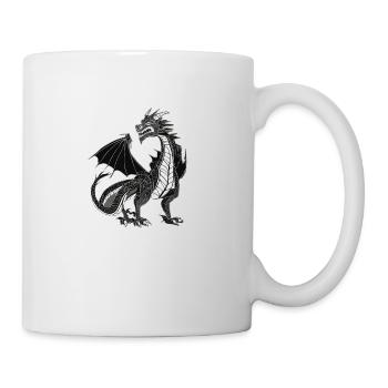 European Dragon - Tasse - Weiß - Rechts