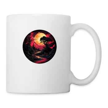 Mysterious castle - Mug - white - Right