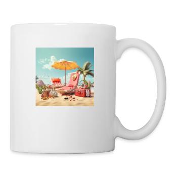 Holiday Joy Trend Shirt - Mug - white - Right