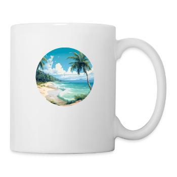 Da kommt Urlaubsfreude auf - Tasse - Weiß - Rechts