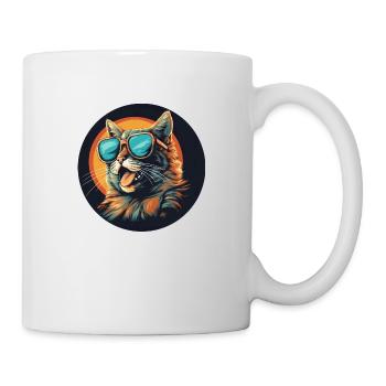 Pour les vrais fans de chats - ressentez la magie - Mug blanc - blanc - Droite
