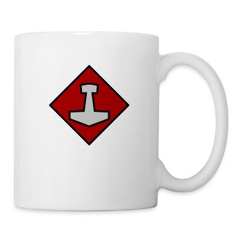 Mjölnir - Mug blanc - blanc - Droite