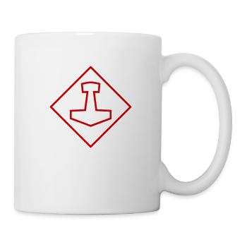 Mjölnir - Tasse - Weiß - Rechts