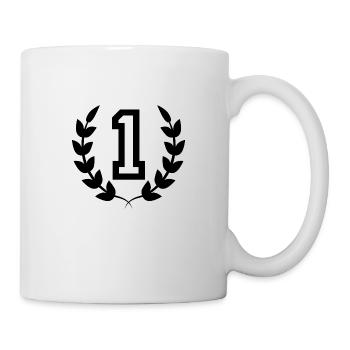 Geschenkidee zum 1. Geburtstag 1 Jahr - Tasse - Weiß - Rechts