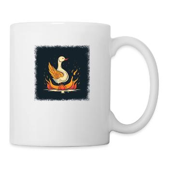 best friend geese quote awesome birthday love - Tasse - Weiß - Rechts