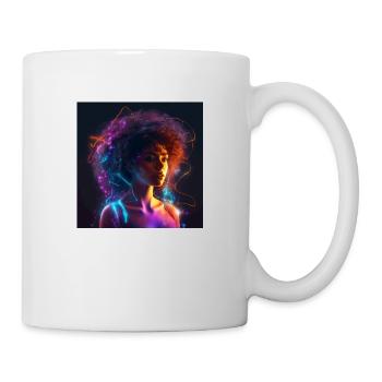 Woman art - Mug - white - Right