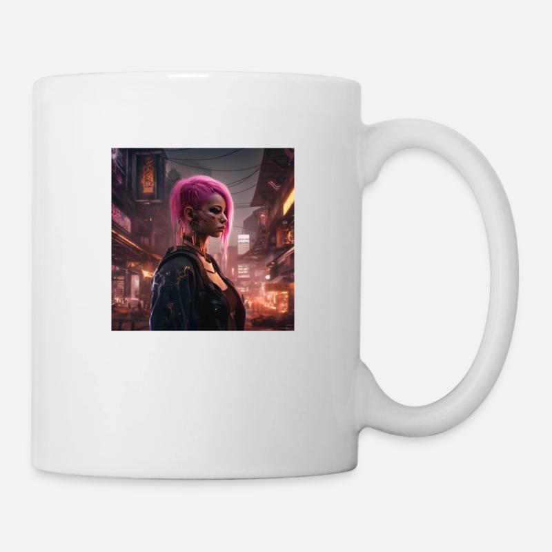Woman art - Mug - white