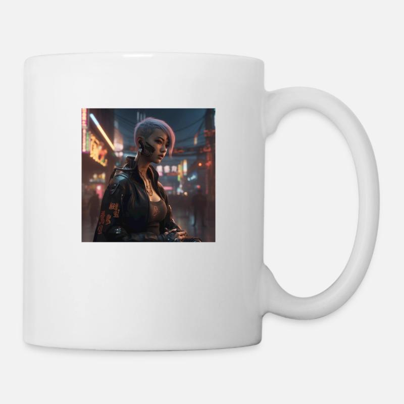 Woman art - Mug - white