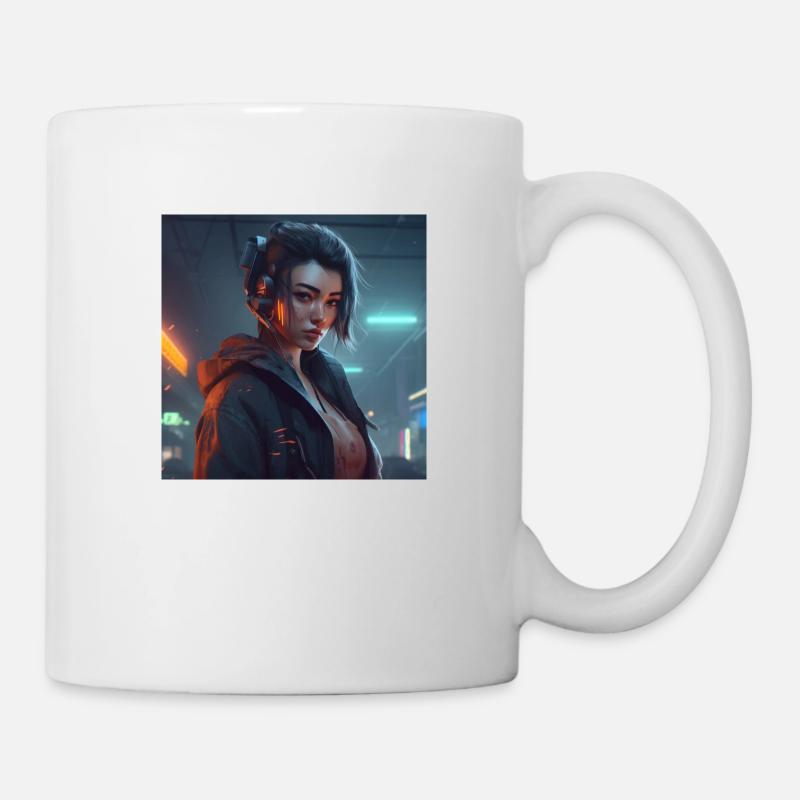 Woman art - Mug - white