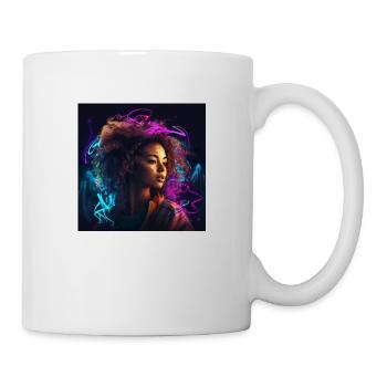 Woman art - Mug - white - Right