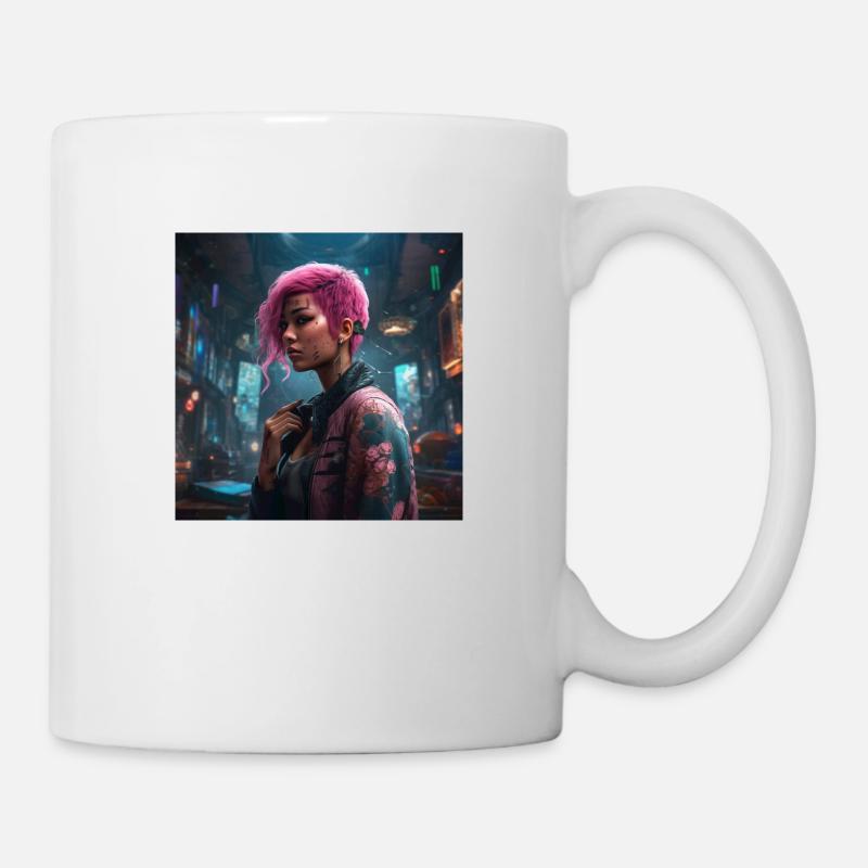 Woman art - Mug - white