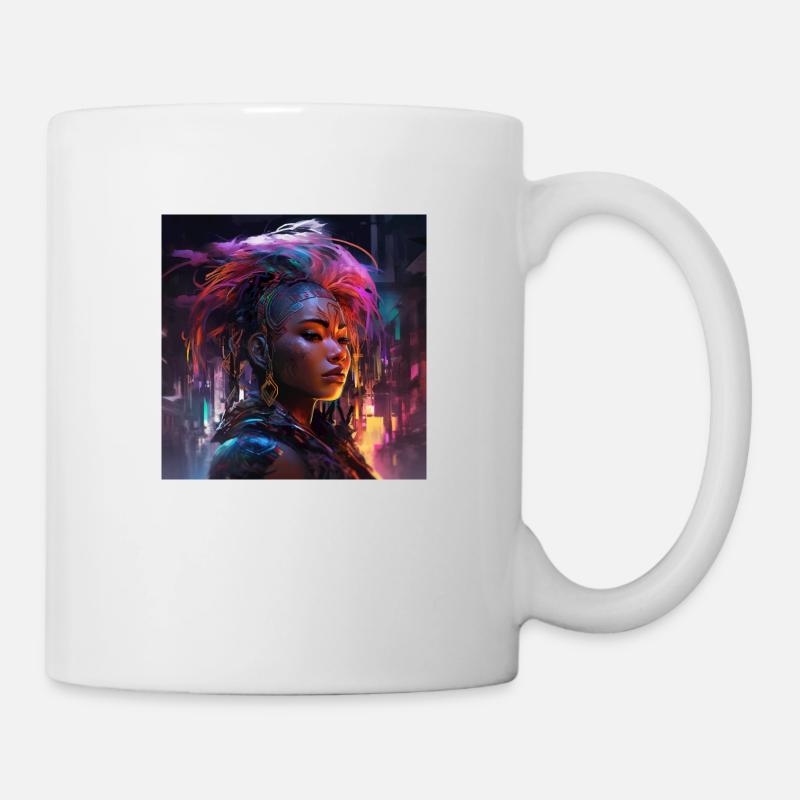 Woman art - Mug - white