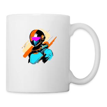 Raumfahrer - Tasse - Weiß - Rechts