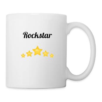 Rock Star - Tasse - Weiß - Rechts
