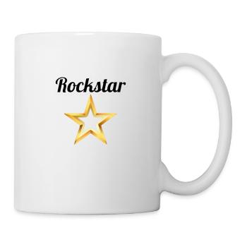 Rock Star - Tasse - Weiß - Rechts