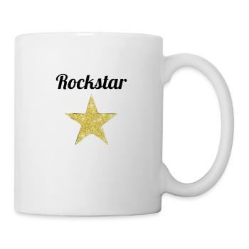 Rock Star - Tasse - Weiß - Rechts