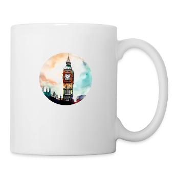 Big Ben London England - Mug - white - Right