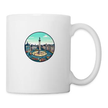 Trafalgar Square - Tasse - Weiß - Rechts