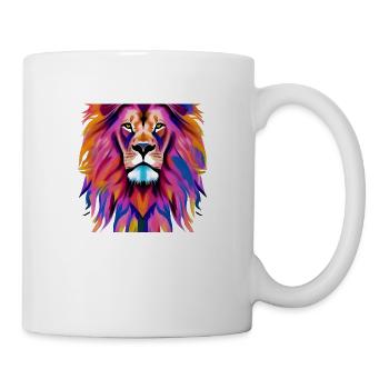 Lion Lion's Head - Mug - white - Right