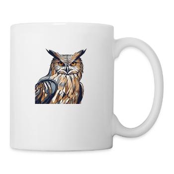Eagle Owl - Mug - white - Right